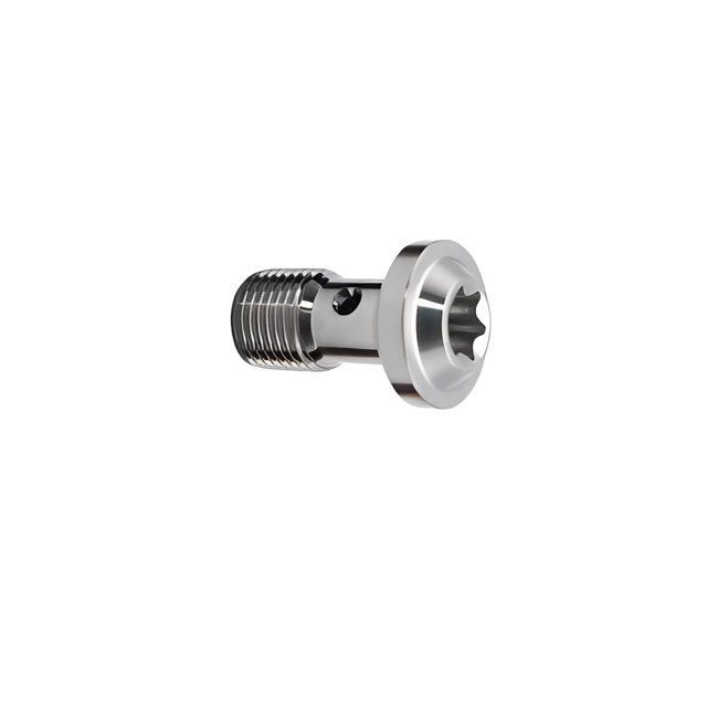 Speravity Tornillos de freno para motocicletas, manguera de tornillo, adaptador de ajuste de aleación de titanio, conector de repuesto de Type2 NO2