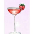 thumbnail image 2 of Allen, Kimberly 12x14 White Modern Wood Framed Museum Art Print Titled - Cocktails 3, 2 of 4