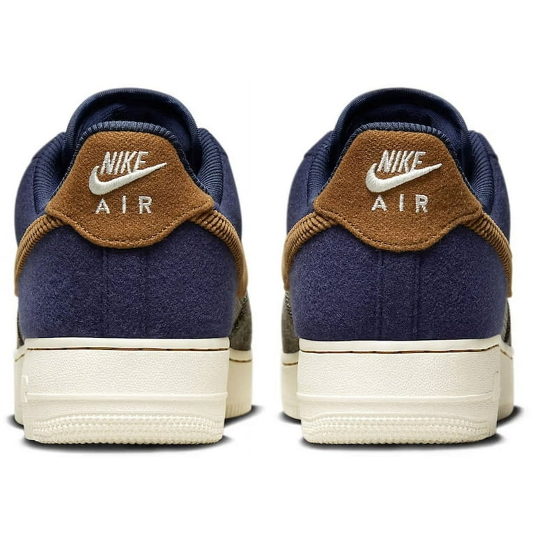 Men's Nike Air Force 1 '07 PRM Midnight Navy/Ale Brown
