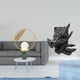 thumbnail image 2 of Escultura De Bola De Cristal, Figura Metálica, Sujetalibros, Adorno De Escritorio, Estatua, Soporte Para Pasillo, Chimenea, Dormitorio, Sala De Estar, Oficina, Estantería, Armario, 2 of 8