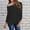 Black, variant on TODOZO Long Sleeve Shirts for Women Tunic Tops Casual Womens Summer Tops Womens Long Sleeve Knitted Sweaters Fall Basic Tees Off Shoulder Oversized Jumper Tops Loose Casual Blouse Tops Black L