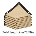 thumbnail image 3 of Outdoor Sun Shade for Patio Garden and Terrace Large Rectangle Cover, 3 of 6