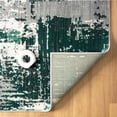 thumbnail image 4 of Luxe Weavers Modern Abstract Distressed Green 6x9 Area Rug for Living Rooms and Bedrooms, 4 of 11