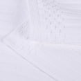 thumbnail image 3 of Superior Soho Ribbed Cotton Absorbent Bath Towel Set of 2, White, 3 of 9