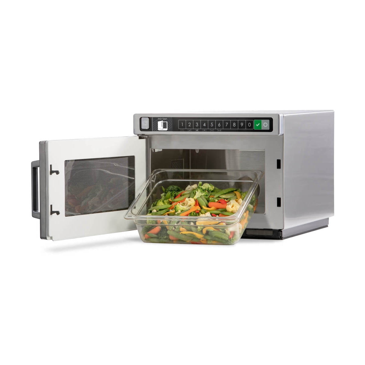 Amana Commercial Digital Microwave .6 Cft Countertop 2100 Watt Heavy Volume Model Hdc212