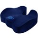 thumbnail image 1 of Cojín de asiento BlissTrends de espuma viscoelástica gruesa para oficina, azul, 1 of 7