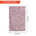 thumbnail image 2 of Rod-Free Courtyard Decorative Flag 12x18in Thick Fabric Four Seasons Universal Durable Not Easy To Fade Disassembly Convenient Leopard Skin Print Style Pink_1, 2 of 8