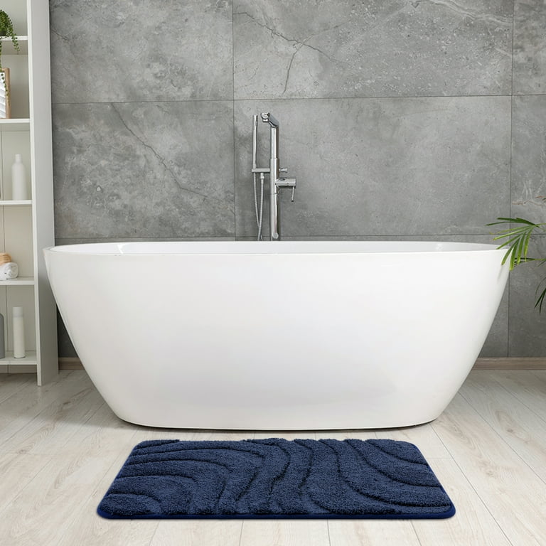 Geometry bath rug/ミヨシラグ Amazon.com: Uphome Bathroom Rug Runner, Moroccan Geometric