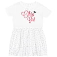 thumbnail image 3 of Inktastic Ohio Girl Girls Toddler Dress, 3 of 5