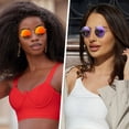 thumbnail image 2 of Gafas de sol Joopin Small Round Circle Polarized UV400 Red Purple, 2 of 6