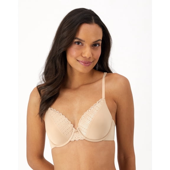 Maidenform Comfort Devotion Convertible Underwire Bra, Full Coverage Almond 34D Women's