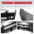 thumbnail image 6 of Ikon Motorsports Fog Lamps & Front & Rear Bumper Cover Conversion Replacement For 2007-2010 BMW E92 E93 3 Series, M3 Style Unpainted PP Polypropylene, 6 of 9