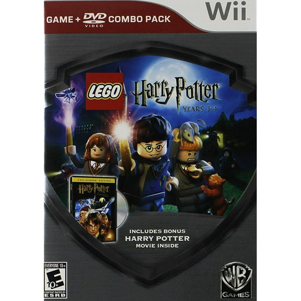 Lego Harry Potter Years 1 4 With Dvd Combo Pack Wii Walmart