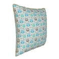 thumbnail image 2 of Kll Owl Decorative Throw Pillow Covers Velvet Soft For Couch Sofa Bedroom Living Room Outdoor -16"X16", 2 of 8