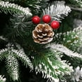 thumbnail image 3 of 6 Foot Super Full Frosted Pine Christmas Tree (6ft Unlit), 3 of 5