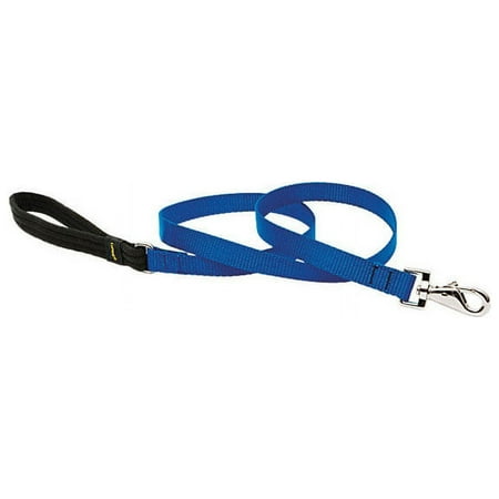 UPC: 0746889175599 | LupinePet Basic Solids Blue Blue Nylon Dog Leash
