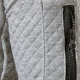 thumbnail image 6 of Fgnfyis Winter Coats for Men Small Square Zipper Cardigan Stand Collar Casual Loose Business Jacket Mens Jackets Grey XXXL, 6 of 7