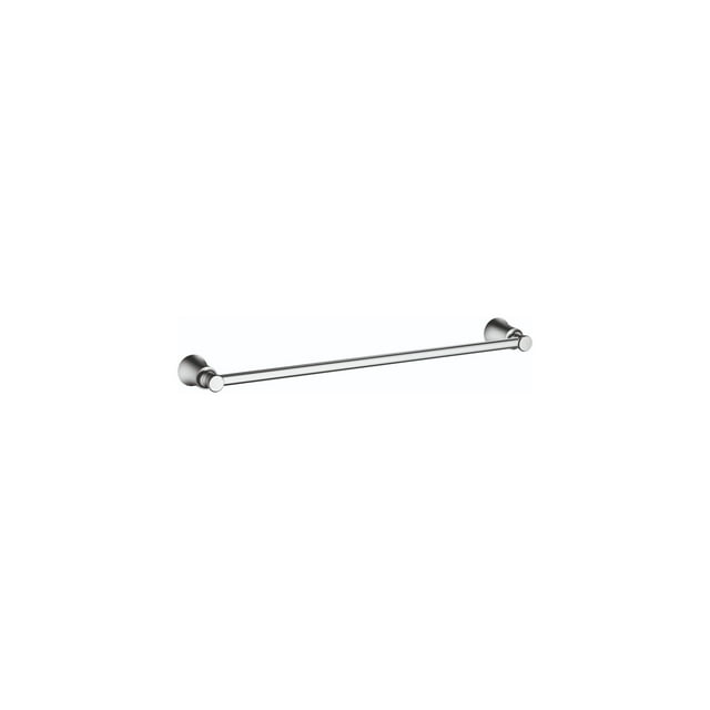 hansgrohe Towel Bar, 24" 26-inch Transitional Towel Bar in Chrome, 04785000