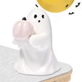 thumbnail image 1 of Estatua Calabaza Resina Btafrte para Halloween mesa fantasma lindo, 1 of 9