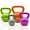 Gray,Green,Orange,Purple#5, variant on Exercise Equipment 5lbs 10lbs 15lbs 20lbs Kettlebell Set, Strength Training Kettlebells Weight Set for Women, Vinyl Coated Kettle Bell for Home Gym Workout Weight Lifting Equipment, Comfortable Grip