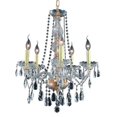thumbnail image 1 of Elegant Lighting Verona 21" 5 Light Royal Crystal Chandelier, 1 of 2