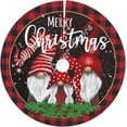 thumbnail image 2 of Falda de árbol de Navidad para decoración del hogar, adorno de Gnomo, Papá Noel, copo de nieve, regalo de Navidad Artificial, cuadros, vacaciones de Año Nuevo, Invierno, 2 of 4