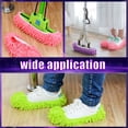 thumbnail image 2 of Swpeet 10Pcs/5 Pairs Mop Slippers Shoes, 5 Colors 8'' Multi Function Washable Reusable Dust Duster, 2 of 7