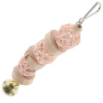 FRCOLOR  Parrot Chewing Toy Hanging Bird Chewing Toy Foraging Hanging Swing  Toy for Parakeet Cockatiel