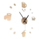 thumbnail image 3 of Reloj de pared a la moda, Simple, silencioso, sin marco, taza de café, bricolaje, reloj de pared de salón, decoración para el hogar y la Oficina, 3 of 5