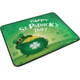 thumbnail image 2 of SKYSONIC St. Patrick's Day Clover Door mat Non Slip Floor Door Rug Soft Floor Mat for Kitchen Garden Bedroom Indoor Outdoor Entrance Home Holiday Decoration 23.6" x15.7", 2 of 7