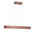 thumbnail image 6 of JONATHAN Y Draper 32" Dimmable Adjustable Integrated LED Metal Linear Pendant, Anodized Bronze, 6 of 7