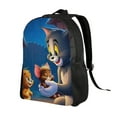 thumbnail image 3 of Tom And Jerry Anime Backpack Travel Bag 3d Printing Casual Daypack Multifunctional Backpack, 3 of 8