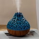 thumbnail image 5 of Humidificador volcán de veta de madera con efecto de llama y luz LED de 7 colores - Difusor de aromaterapia USB de 300 ml, súper silencioso para el dormitorio, 5 of 5