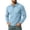 Light Blue, variant on CQONEPT Dress Button Down Shirt for Men Business Casual Corduroy Shirts Lapel Top Fitted Workout Sweatshirts Golf Tees Black M