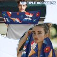 thumbnail image 6 of Bulopur Patriotic Front Car Seat Cover Towel for Women French Flag Multifunctional Car Seat Protector with Storage Bag for Beach Summer Washable Fit SUV Sedan Truck 1pcs, 6 of 7