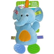 Spark Create Imagine Plush Animal Teether, Elephant