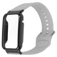 thumbnail image 2 of Silicone Watch Strap Ban,with Protective Bumper Case Accessory Fit Adjustable Soft Smart Replacement Straps For Mi Band 7 Pro, 2 of 8