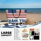 thumbnail image 5 of Fotbe Thank You Veterans Bolsa de Viaje para Playa - Resistente al Agua, Bolsa Tote de Gran Capacidad y Ligera con 7 Bolsillos para Mujeres y Hombres, 5 of 7