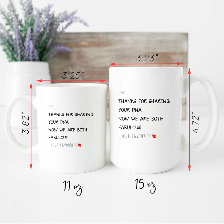 Mom, Sharing Your DNA Funny Coffee Mug - Best Christmas Gifts for