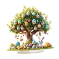 thumbnail image 3 of Adorno de Escritorio de Huevos de Pascua, Decoración de Pascua, Patrón de 2D para Estante de Dormitorio, 3 of 8