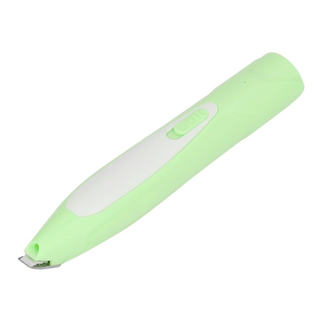 Electric Pet Hair Trimmer,LED Light Electric Pet Grooming Clippers Anti Clipping Design Pet Foot Hair Trimmer Easy to Use Precise Trimming Dog Shaver Clippers for Cats Dogs
