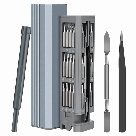 Yannianjz under $5 Screwdriver Set, 44 in One Screwdriver Set, Precision Magnetic Bit Kit, Electronics Repair Tool, Home DIY Maintenance Set, Comprehensive Driver Collection