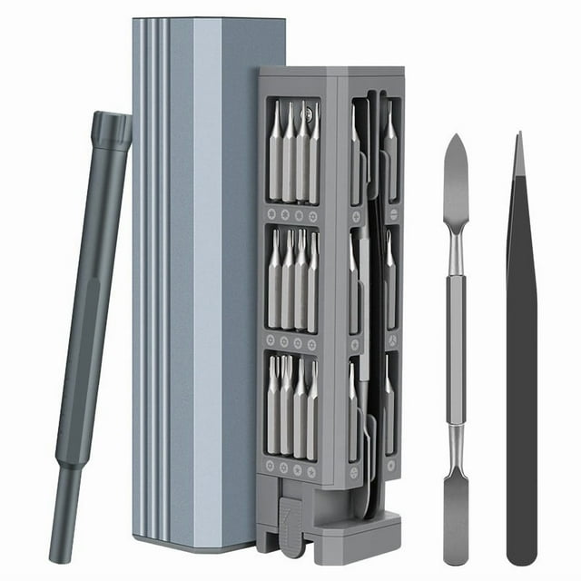 Juego de destornilladores 44 en 1 para quitar tornillos, herramientas de regalo para hombres, juego de herramientas, artículos esenciales para dormitorio.