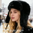 thumbnail image 6 of REDESS Women's Winter Trapper Hat Warm Ear Flaps Hunting Trapper Hat for Cold Weather, 6 of 7