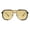 Black (Beige), variant on PASTL Echo Square Sunglasses Unisex Retro Geometric UV400 Gunmetal Black, Blue