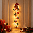 thumbnail image 5 of Light-Up Glowing Christmas Door Hanger, Winter Front Door Hanger, Lighted Christmas Seasonal Decor, 5 of 5