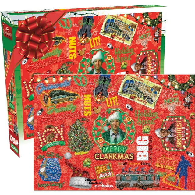 Papel de regalo Puzzle AQUARIUS para Navidad, 1000 unidades
