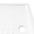 thumbnail image 6 of vidaXL Shower Base Tray with Dots Skid Resistant Shower Receptor White ABS, 6 of 7