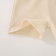 thumbnail image 4 of Xudanell 4th of July Outfits for Baby Boys Flag Embroidery Knit Short Sleeve T Shirt Newborn Outfits Elastic Shorts Set White 0-6 Months, 4 of 9