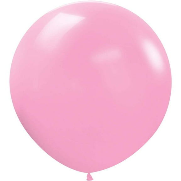 36 inch Sempertex Fashion Bubble Gum Pink Latex Balloons (2 Pack) - Party Supplies Decorations